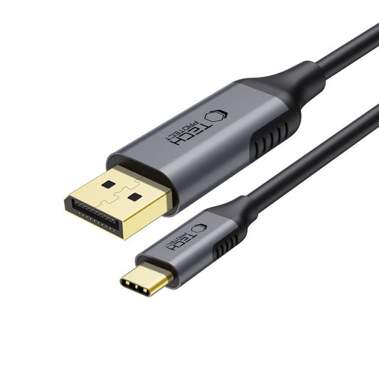 Audio i Video kabl USB-C - DisplayPort Tech-Protect Ultraboost, 1.8m, Crni