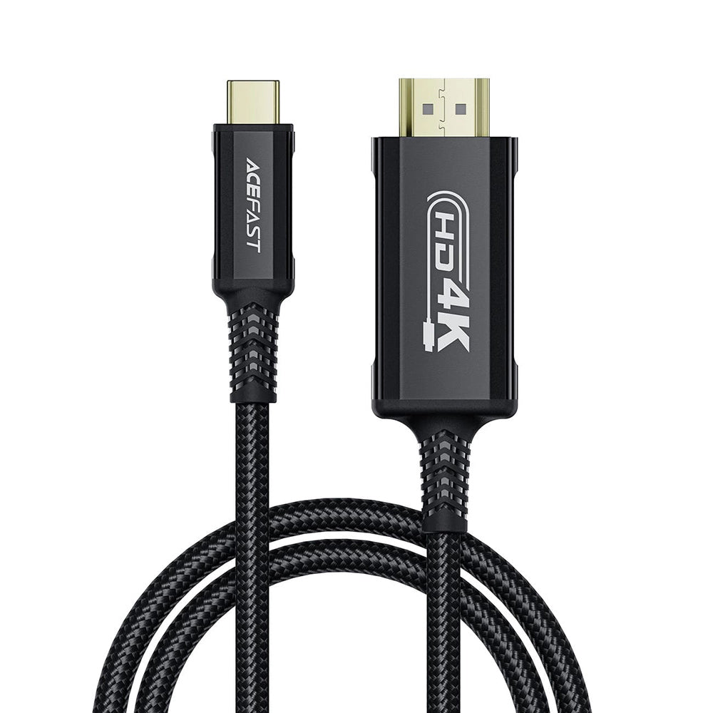 Kabl za audio i video USB-C - HDMI Acefast C1-10, 1.8m, crni