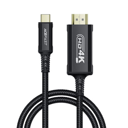 Kabl za audio i video USB-C - HDMI Acefast C1-10, 1.8m, crni