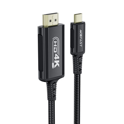 Kabl za audio i video USB-C - HDMI Acefast C1-10, 1.8m, crni