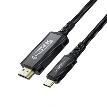 Kabl za audio i video USB-C - HDMI Acefast C1-10, 1.8m, crni