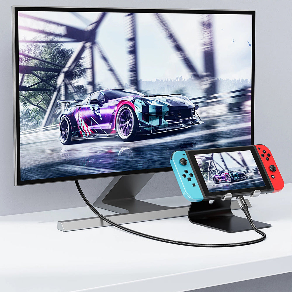 Kabl za audio i video USB-C - HDMI Acefast C1-10, 1.8m, crni