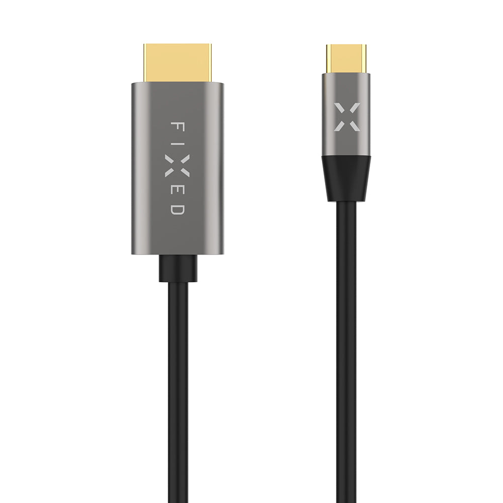 Audio i Video kabl USB-C - HDMI Fixed, 2m, Sivi