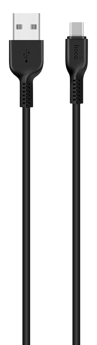 Kabl za prenos podataka i punjenje USB-A - USB-C HOCO Flash X20, 18W, 1m, Crni