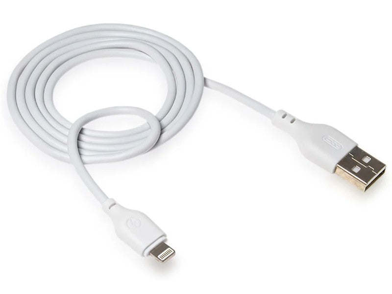 Kabl za Podatke i Punjenje USB-A - Lightning XO Design NB103, 18W, 2m, Beli