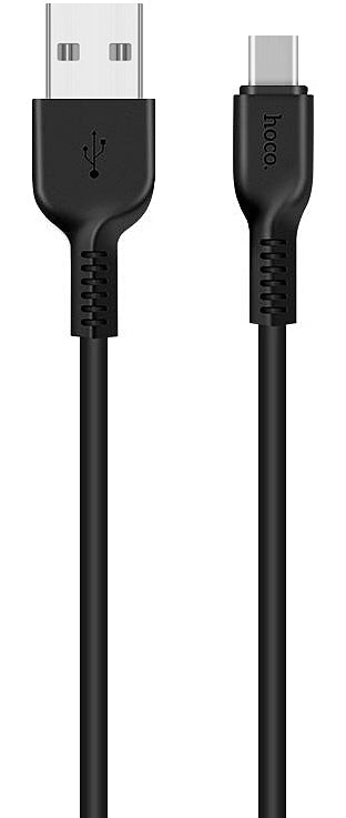 Kabl za podatke i punjenje USB-A - USB-C HOCO X13 Easy, 18W, 1m, Crni