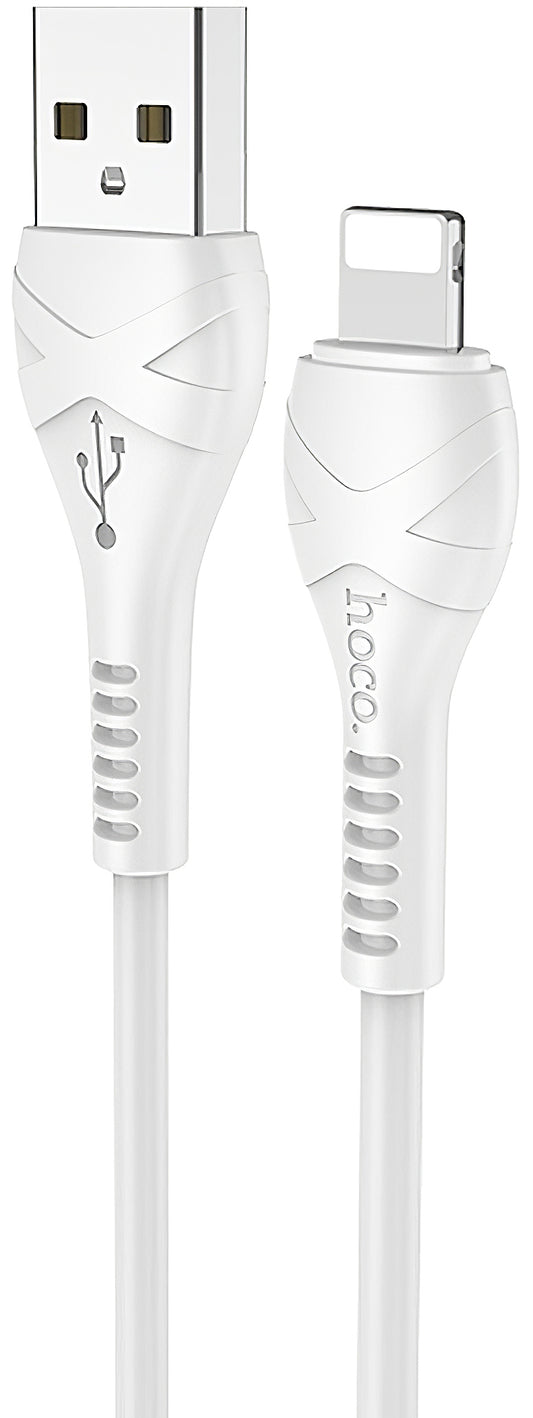 Kabl za Prenos Podataka i Punjenje USB-A - Lightning HOCO X37, 18W, 1m, Beli