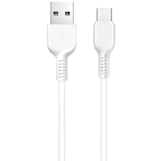 Kabl za prenos podataka i punjenje USB-A - USB-C HOCO Flash X20, 18W, 1m, Beli