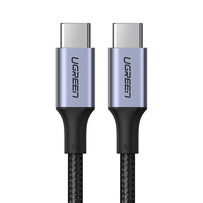 Kabl za prenos podataka i punjenje USB-C - USB-C UGREEN US316, 100W, 2m, Sivi