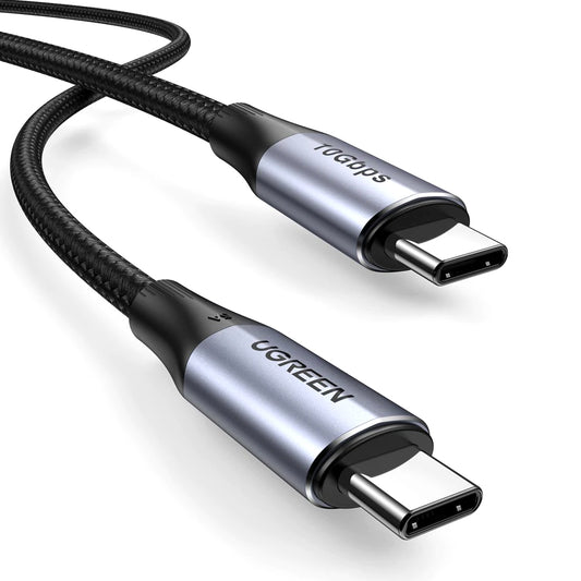 USB-C Data and Charging Cable - USB-C UGREEN US355, 100W, 1m, Black