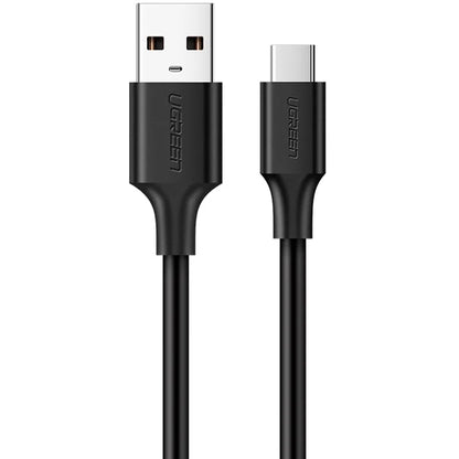 USB-A to USB-C Data and Charging Cable UGREEN US184, 60W, 1m, Black