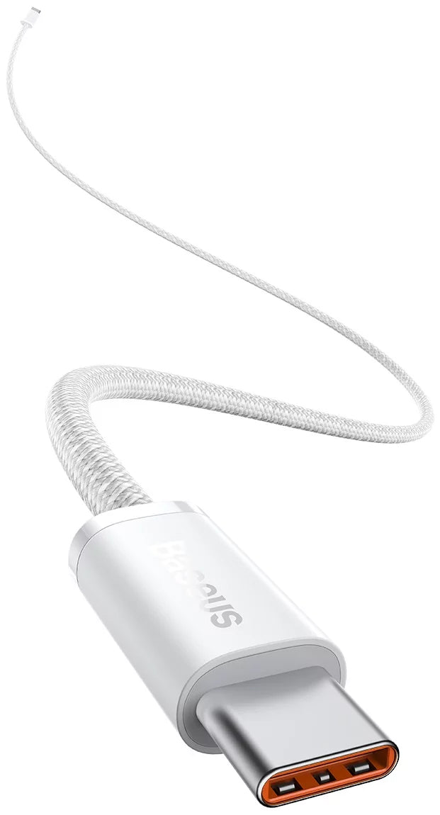 Kabl za Prenos Podataka i Punjenje USB-C - USB-C Baseus Dynamic Series, 100W, 1m, Beli CALD000202