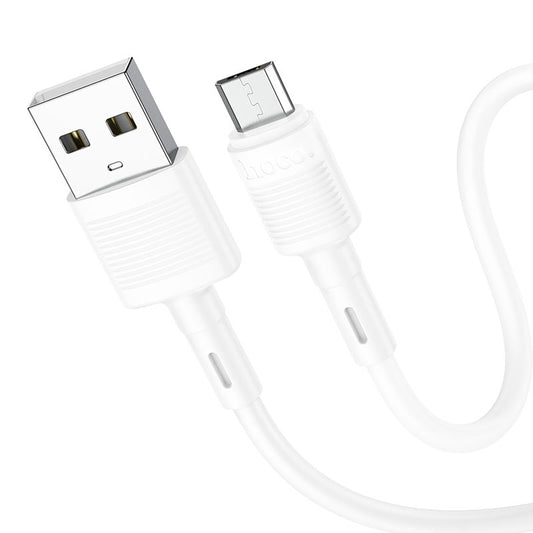 Kabl za Prenos Podataka i Punjenje USB-A - microUSB HOCO X83 Victory, 18W, 1m, Beli