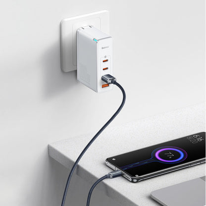 Kabel za Prijenos Podataka i Punjenje USB-A - USB-C Baseus Crystal Shine Series, 100W, 2m, Crni CAJY000501