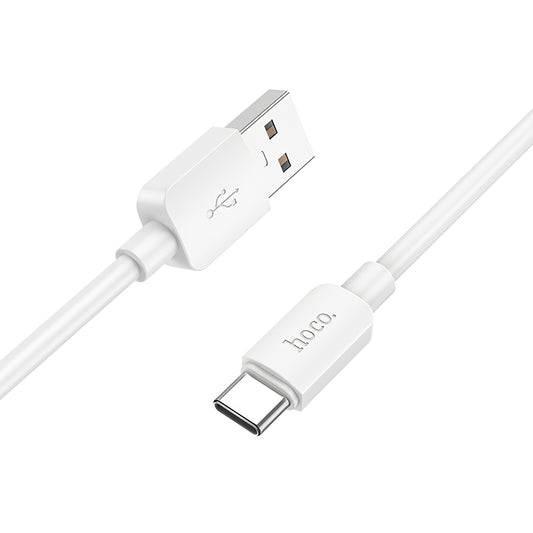 Kabl za prenos podataka i punjenje USB-A - USB-C HOCO X96, 27W, 1m, Bel