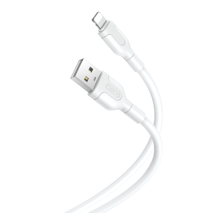 Kabl za Prenos Podataka i Punjenje USB-A - Lightning XO Design NB212, 18W, 1m, Beli