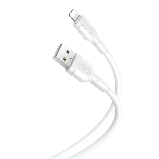 Kabl za Prenos Podataka i Punjenje USB-A - Lightning XO Design NB212, 18W, 1m, Beli