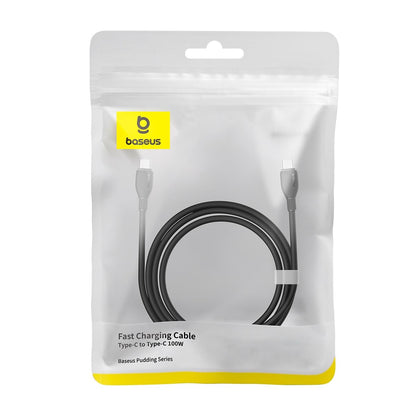 Kabl za Podatke i Punjenje USB-C - USB-C Baseus Pudding, 100W, 2m, Crni P10355702111-01