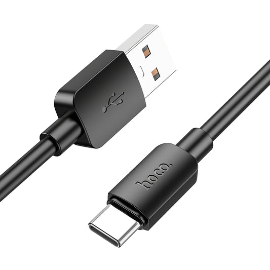 Kabl za prenos podataka i punjenje USB-A - USB-C HOCO X96, 27W, 0.25m, Crni