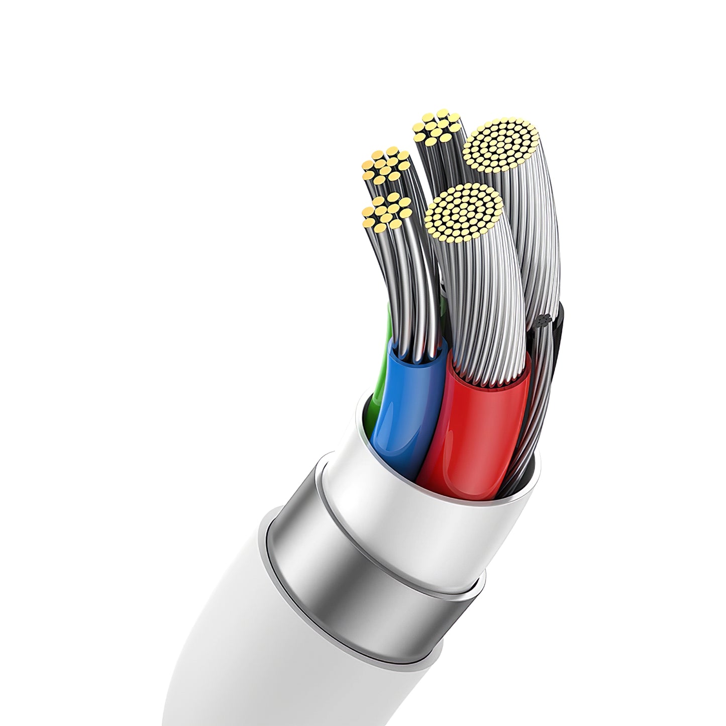 USB-C Data and Charging Cable - USB-C Baseus Superior Series 2, 240W, 1m, White P10365200211-02