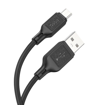 Kabl za Prenos Podataka i Punjenje USB-A - microUSB HOCO X90, 18W, 1m, Crni