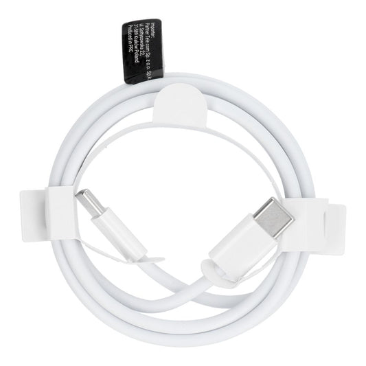 Kabl za prenos podataka i punjenje USB-C - USB-C OEM HD26, 30W, 1m, Bela
