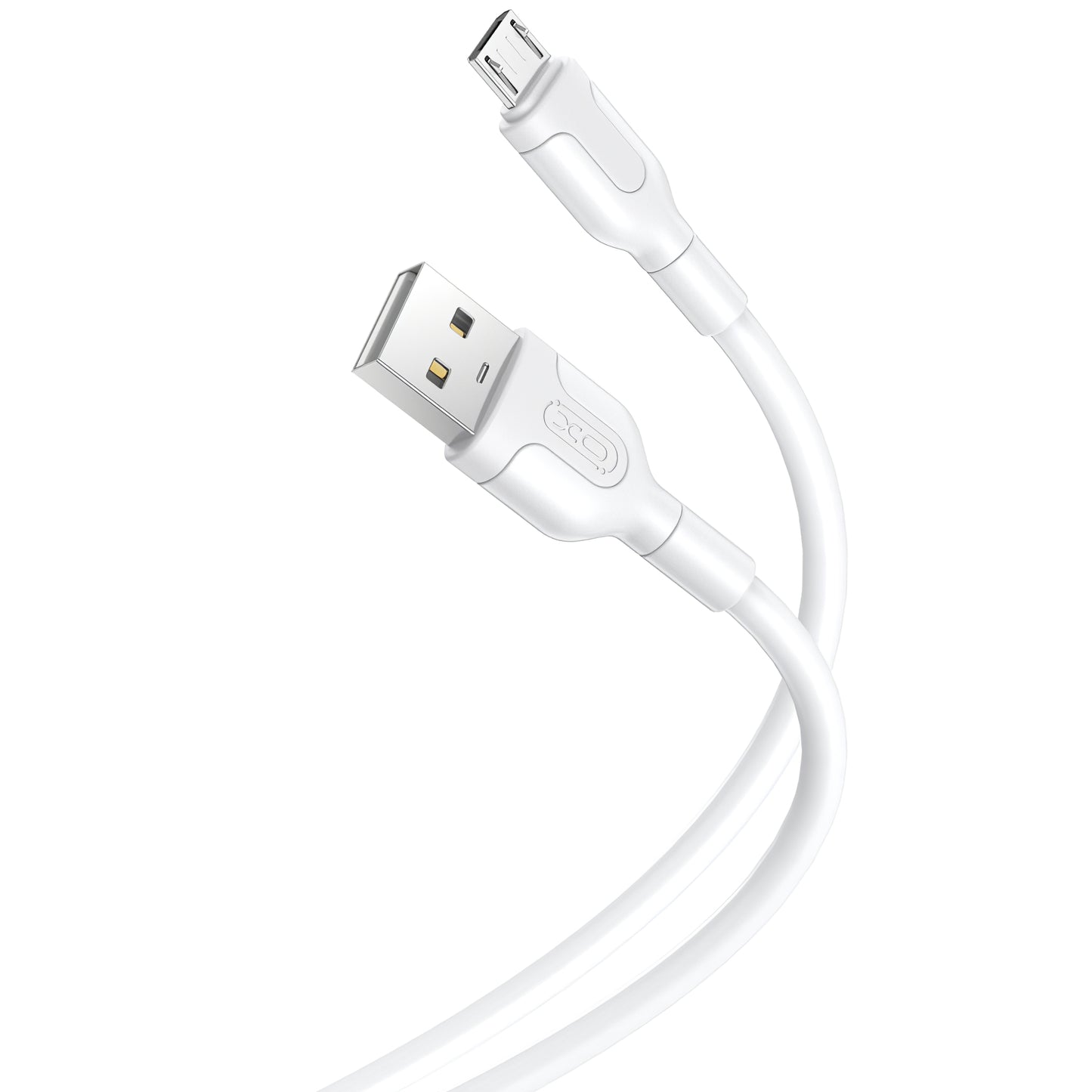 Kabl za Prenos Podataka i Punjenje USB-A - microUSB XO Design NB212, 18W, 1m, Beli