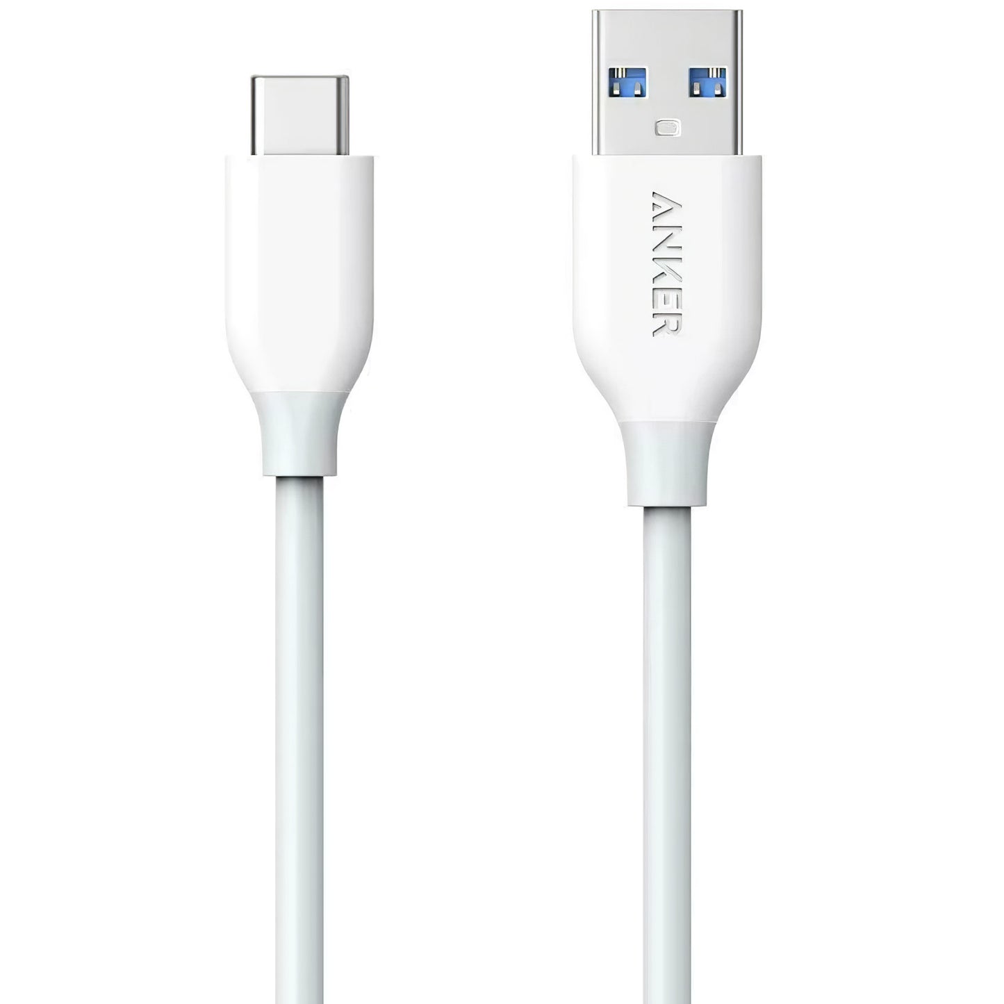 Kabl za Prenos Podataka i Punjenje USB-A - USB-C Anker PowerLine, 18W, 0.9m, Beli A8163021