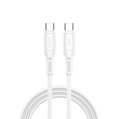 Kabel za Prijenos Podataka i Punjenje USB-C - USB-C WiWu Wi-C043E Starlink, 60W, 1m, Bijeli