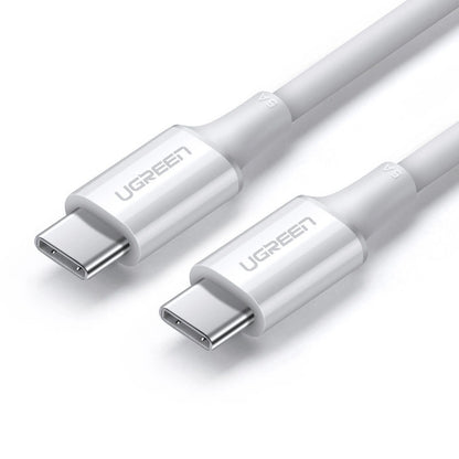 Kabl za Prenos Podataka i Punjenje USB-C - USB-C UGREEN US300, 100W, 1m, Beli