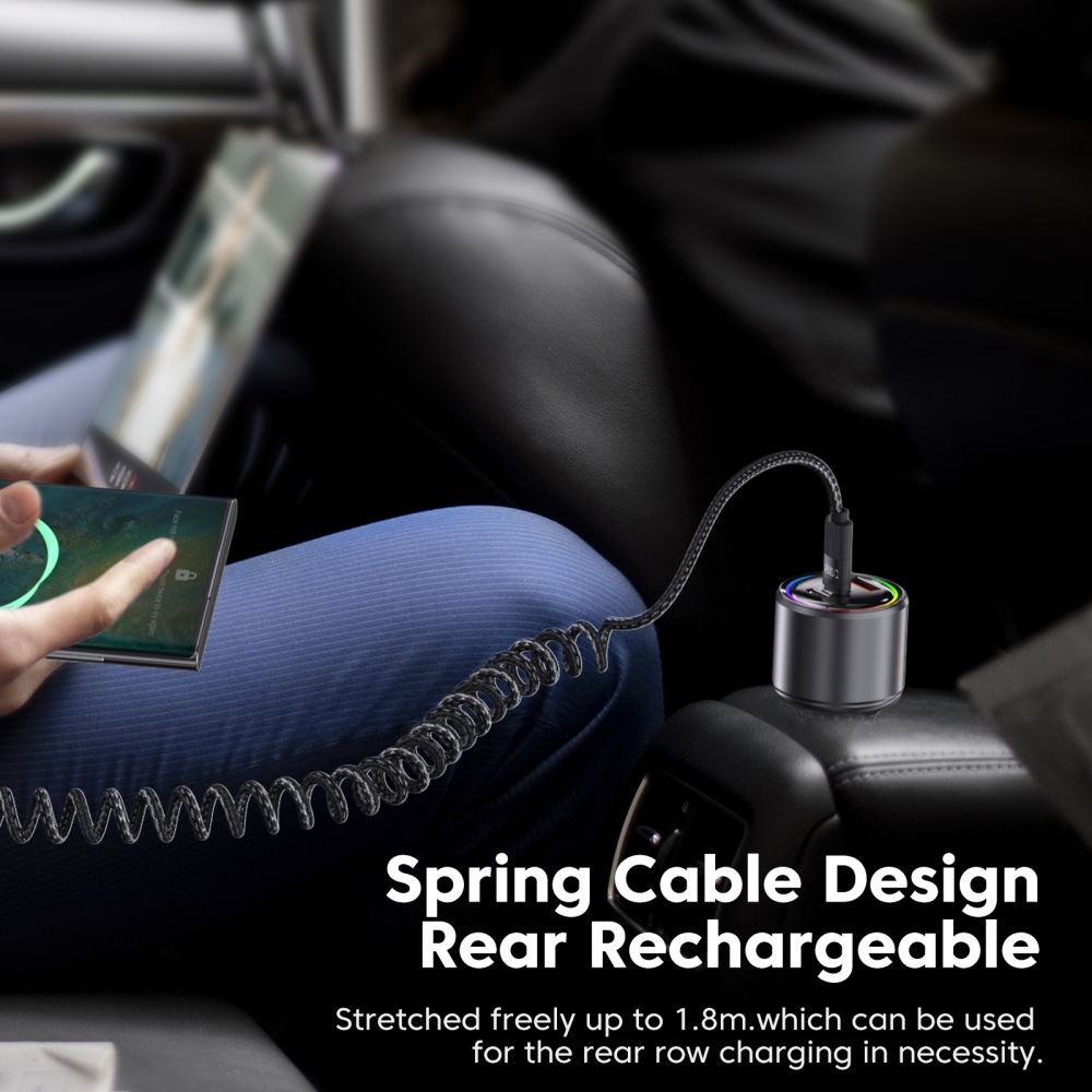 Kabl za prenos podataka i punjenje USB-C - USB-C Tech-Protect UB20T Ultraboost, 100W, 1.8m, Crni