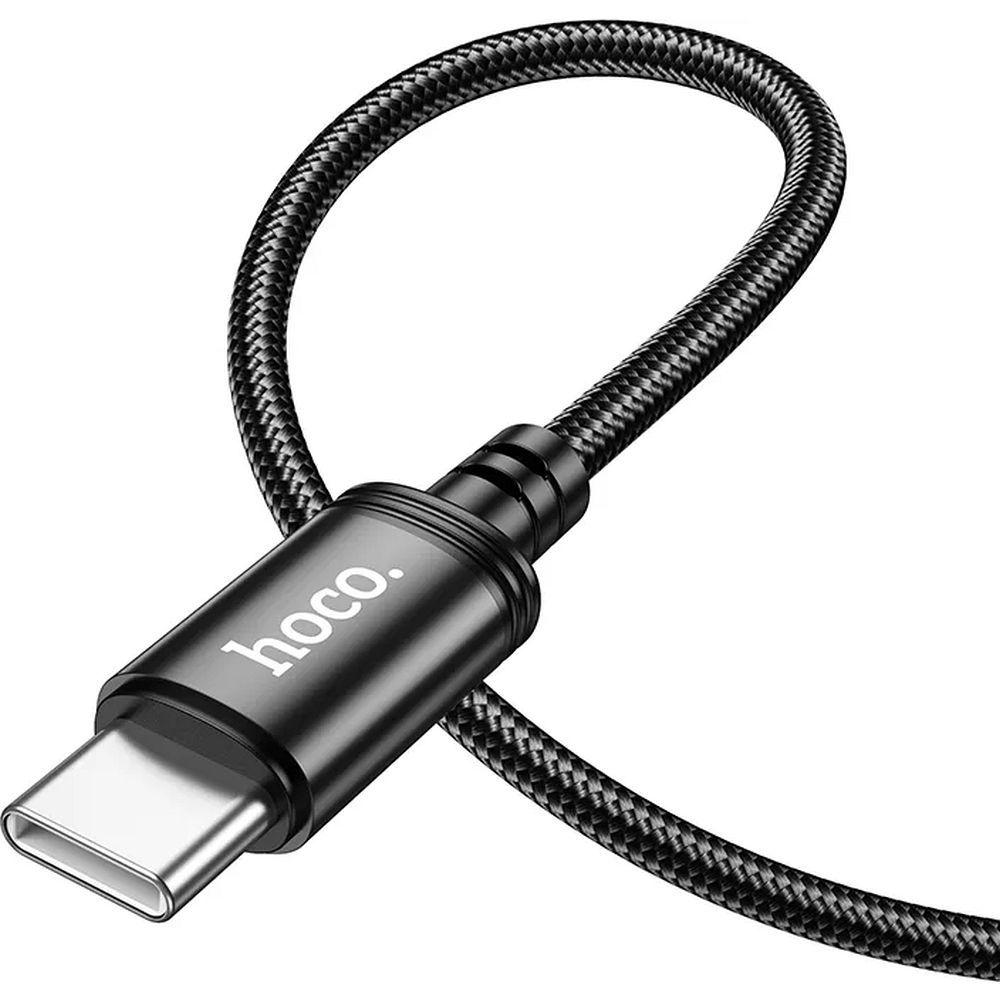 USB-C - USB-C HOCO X89 kabl za prenos podataka i punjenje, 60W, 1m, crni