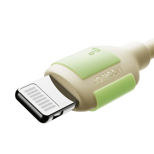 Kabl za prenos podataka i punjenje USB-A - Lightning Joyroom S-A53, 18W, 1.2m, Bež