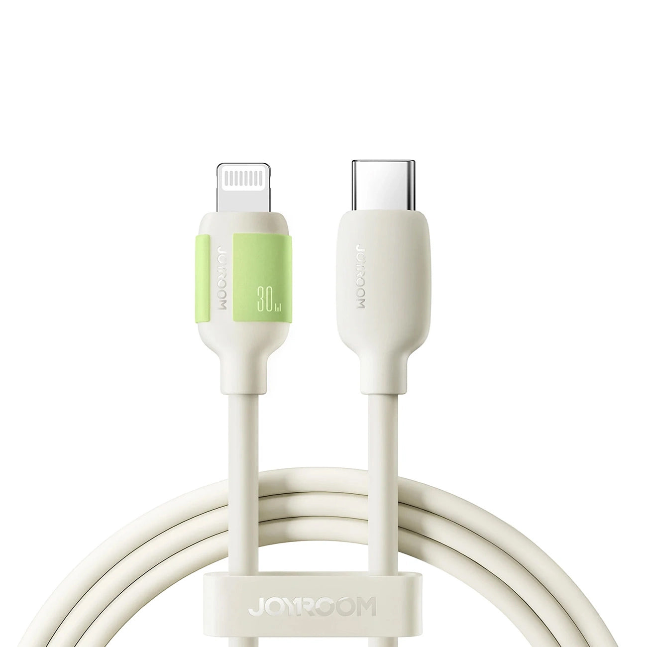 Kabl za prenos podataka i punjenje USB-C - Lightning Joyroom S-A53, 30W, 1.2m, Bež