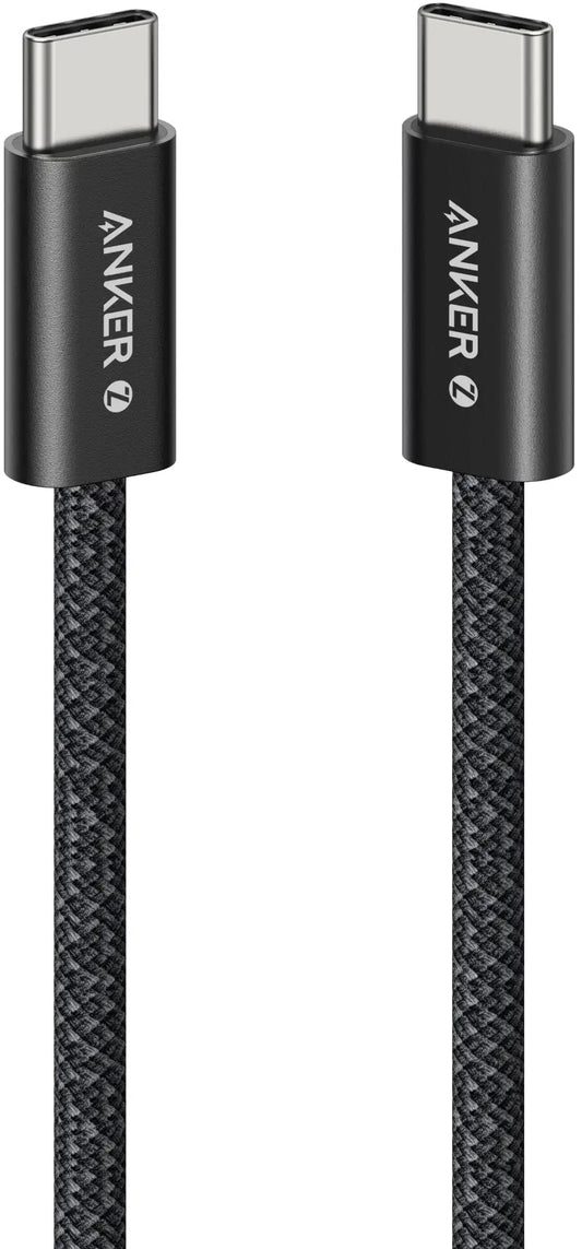 Kabl za prenos podataka i punjenje USB-C - USB-C Anker Zolo, 240W, 1m, Crni A8060H11