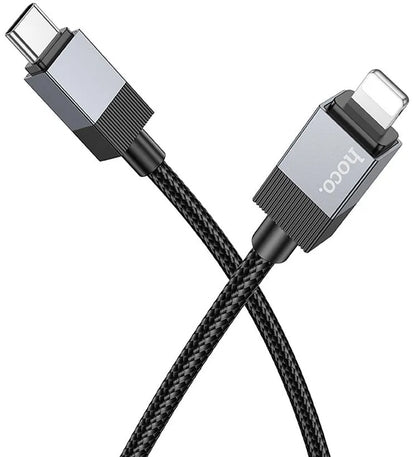 Kabl za podatke i punjenje USB-C - Lightning HOCO X110, 27W, 1m, Crni