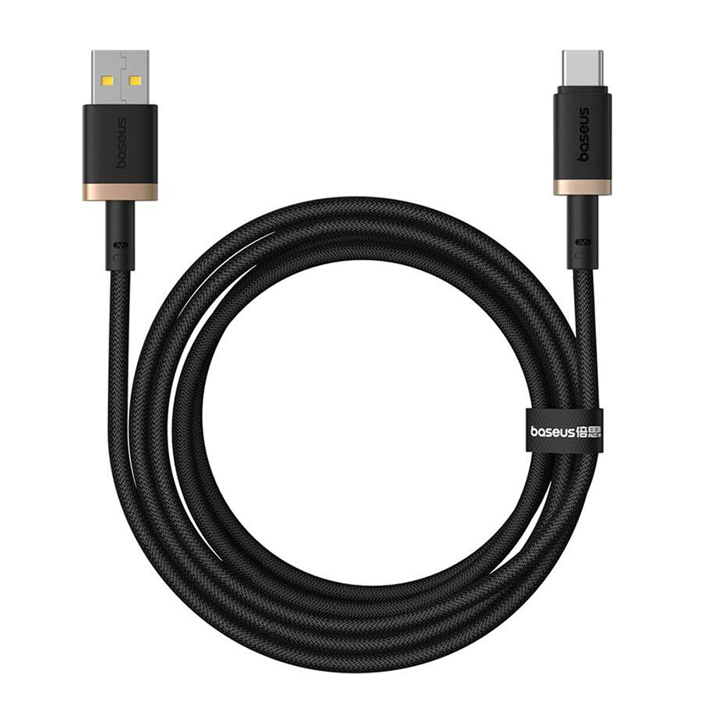 Kabl za podatke i punjenje USB-A - USB-C Baseus Dura Series, 60W, 2m, Zlatni P10377802U01-02
