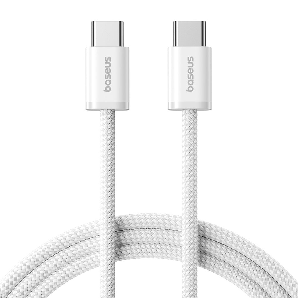Kabl za prenos podataka i punjenje USB-C - USB-C Baseus Dynamic 4 Series, 100W, 1m, Beli P10381400211-00