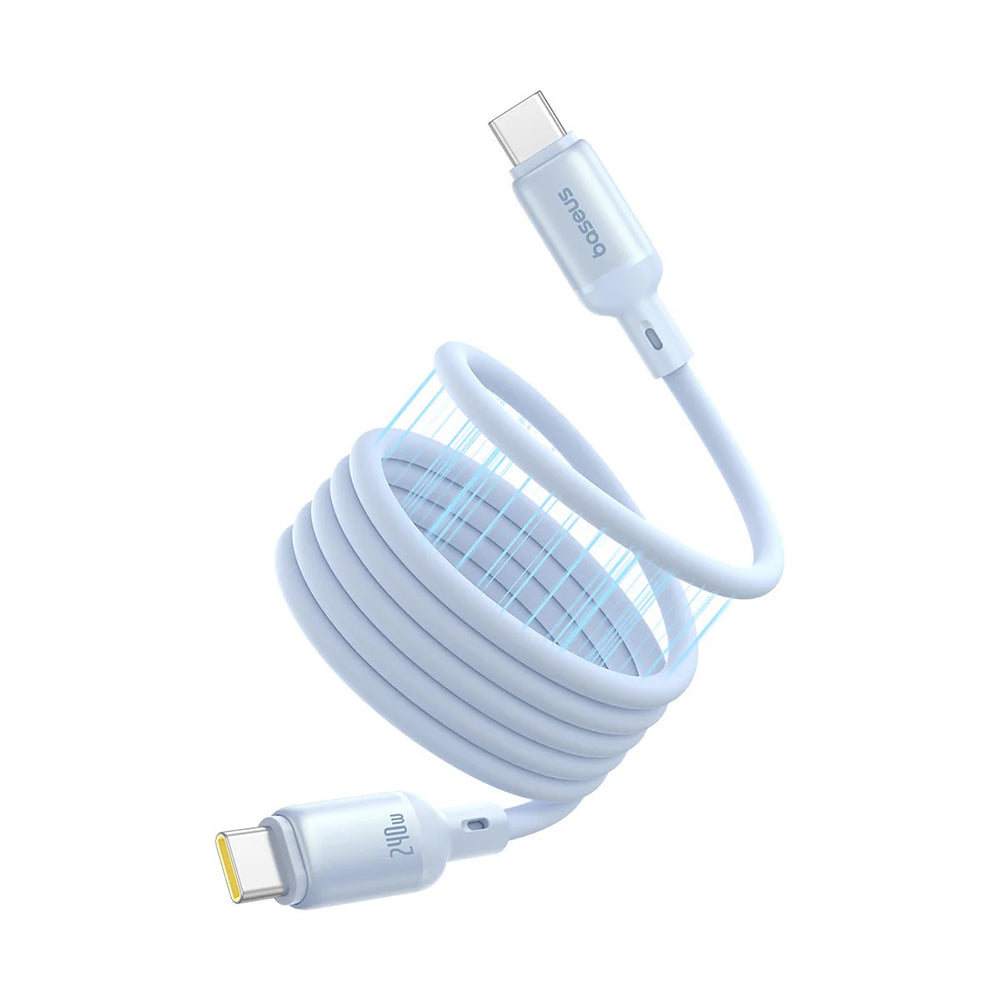 Kabl za prenos podataka i punjenje USB-C - USB-C Baseus PicoGo, 240W, 1m, Plavi P10376800311-00