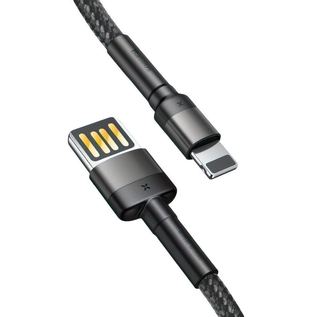 Kabl za prenos podataka i punjenje USB-A - Lightning Baseus Cafule Special Edition, 18W, 1m, Sivi CALKLF-GG1