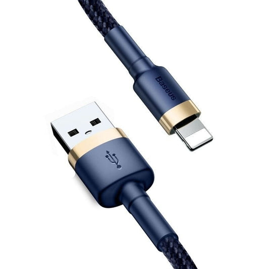 Kabl za podatke i punjenje USB-A - Lightning Baseus Cafule, 18W, 2m, Tamnoplavi CALKLF-CV3