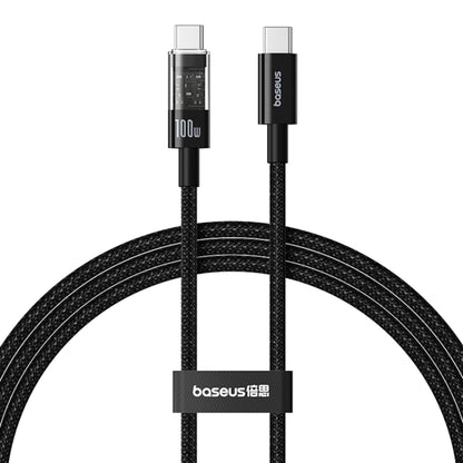 Kabl za prenos podataka i punjenje USB-C - USB-C Baseus Gem, 100W, 2m, Crni P10373000111-01