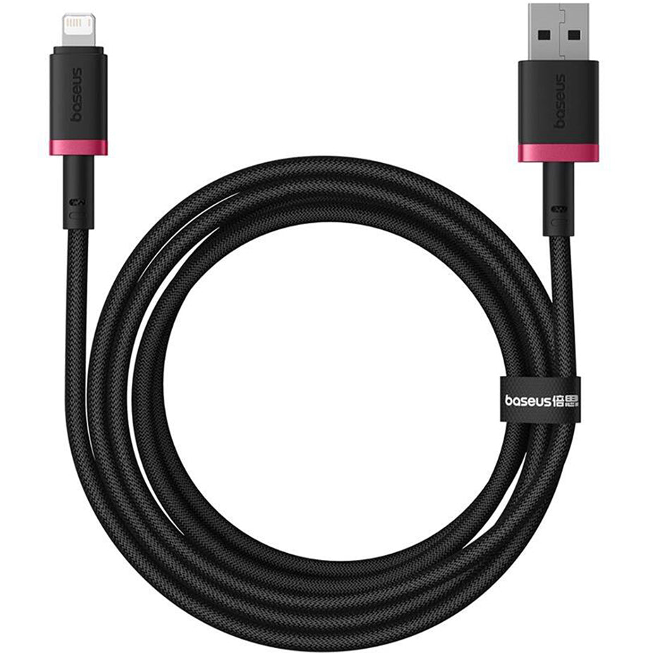 Kabl za prenos podataka i punjenje USB-A - Lightning Baseus Dura Series, 18W, 1m, Crveni P10377801U01-01