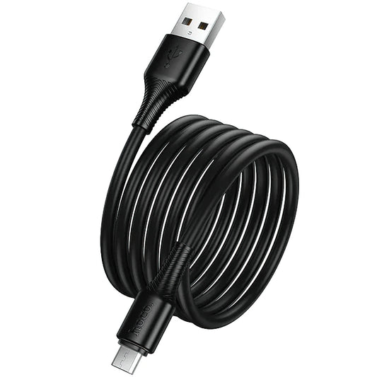 Kabl za podatke i punjenje USB-A - microUSB HOCO X120, 18W, 1m, Crni