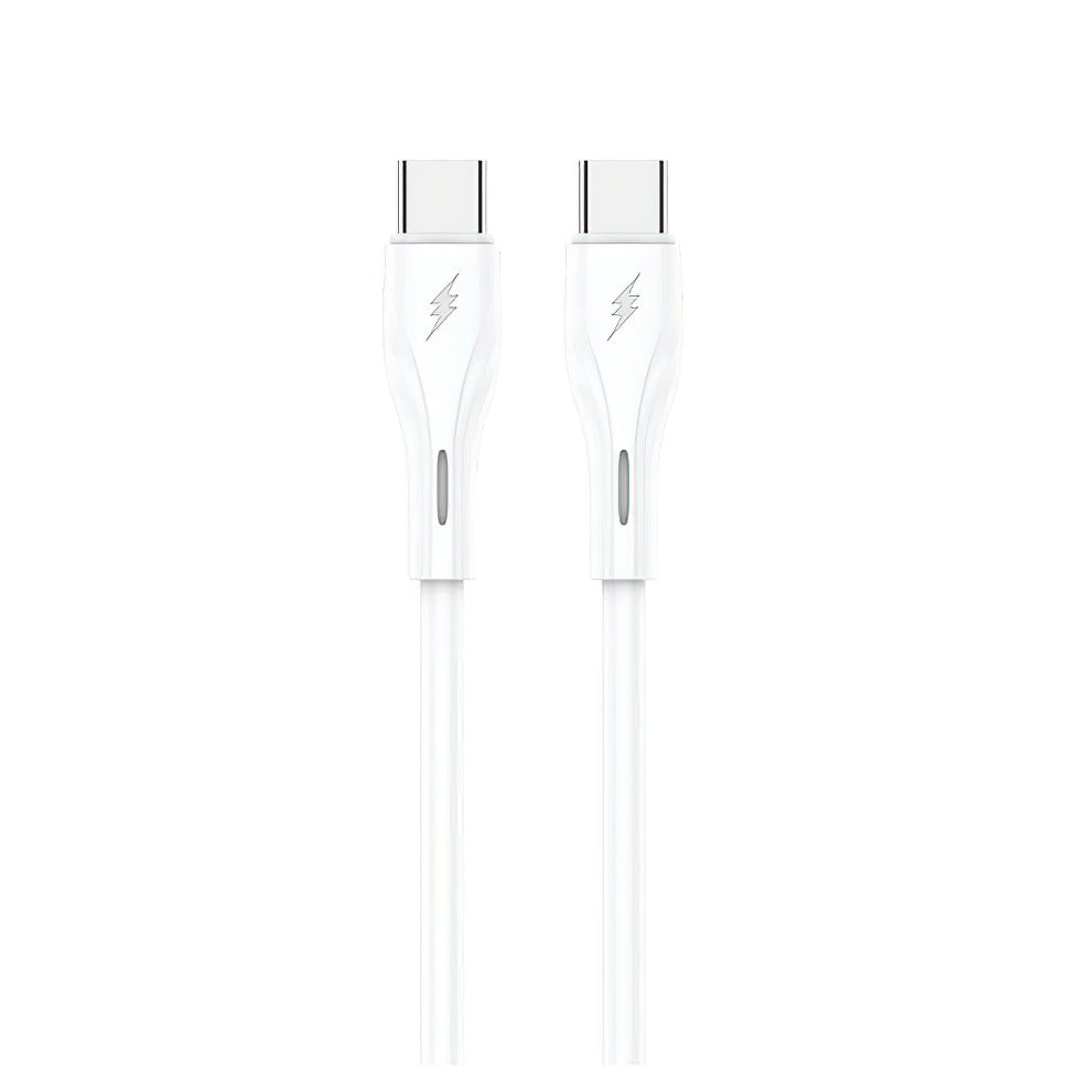 USB-C - USB-C Sendem M36C kabl za prenos podataka i punjenje, 66W, 1m, bela