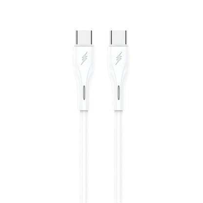 USB-C - USB-C Sendem M36C kabl za prenos podataka i punjenje, 66W, 1m, bela