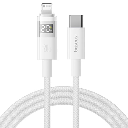 Kabl za prenos podataka i punjenje USB-C - Lightning Baseus Display 2, 20W, 2m, Beli P10382703211-01