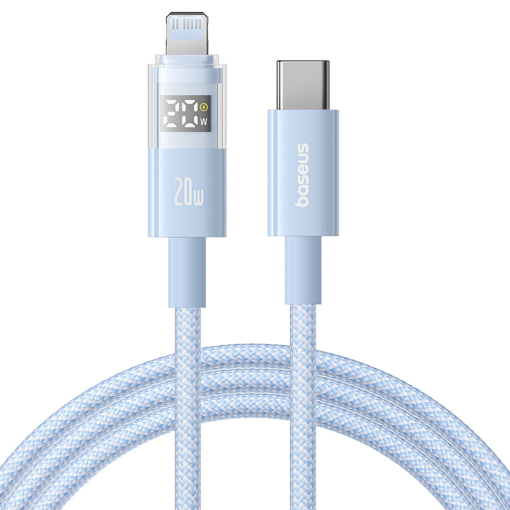 Kabl za prenos podataka i punjenje USB-C - USB-C Baseus Display 2, 100W, 1m, Plavi P10382702311-00