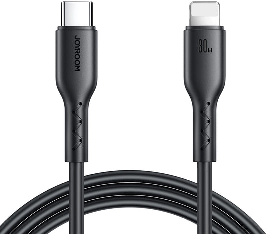 Kabl za podatke i punjenje USB-C - Lightning Joyroom SA26-CL3, 30W, 1m, Crni