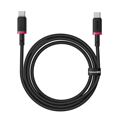 Kabl za podatke i punjenje USB-C - USB-C Baseus Dura Series, 100W, 2m, Crveni P10377803U01-02